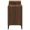 vidaXL TV Cabinet Brown Oak 160x35x55 cm Engineered Wood
