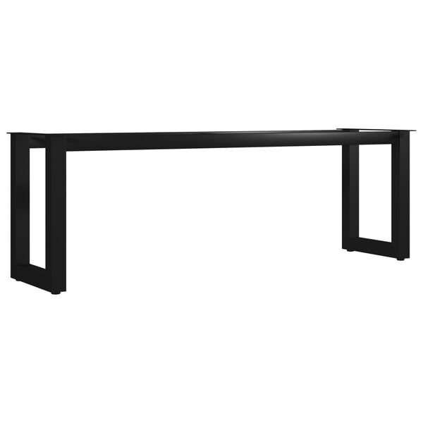 vidaXL Bench Leg O Frame 125x36x42 cm