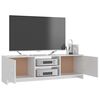 vidaXL TV Cabinet White 120x30x37.5 cm Engineered Wood