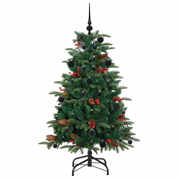 vidaXL Artificial Christmas Tree with 150 LEDs with Stand Green 150 cm