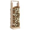 vidaXL Log Holder 33.5x30x110 cm Solid Wood Pine