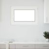 vidaXL Basement Window "RISOR" 90x50 cm Tilt&Turn DIN Right White