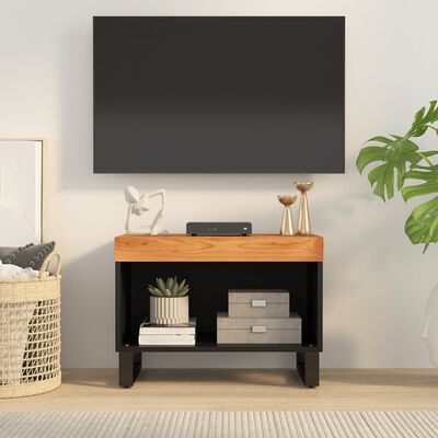 vidaXL TV Cabinet 60x33x43.5 cm Solid Wood Acacia