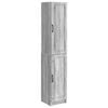 vidaXL Cabinet Set 2 pcs Grey Sonoma Engineered Wood