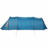 vidaXL Tunnel Tent with Roof Blue and Grey 805 x 405 x 211 cm