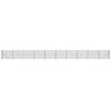 vidaXL Wire Mesh Fence with Spike Anchors Green 1.6x25 m