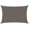 vidaXL Sunshade Sail HDPE Rectangular 4x6 m Anthracite