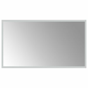 vidaXL LED Bathroom Mirror Transparent 70 x 40 cm Tempered Glass