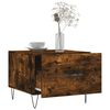 vidaXL Coffee Tables 2 pcs Smoked Oak 50x50x40 cm Engineered Wood