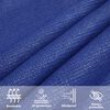 vidaXL Sunshade Sail 160 g/m&sup2; Blue 2.5x3.5 m HDPE