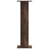 vidaXL Plant Stands 2 pcs Brown Oak 30x30x95 cm Engineered Wood