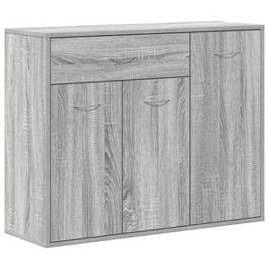vidaXL Sideboard Grey Sonoma 88x30x70 cm Engineered Wood