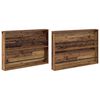vidaXL Magazine Rack 2 pcs Old Wood 100 x 12 x 70 cm Engineered Wood