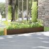 vidaXL Garden Planter Honey Brown 200x31x31 cm Solid Pinewood