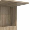 vidaXL Side Table Sonoma Oak 40 x 35 x 60 cm Engineered Wood