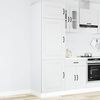 vidaXL Kitchen Cupboard Kalmar White Engineered Wood
