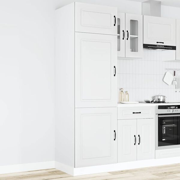 vidaXL Kitchen Cupboard Kalmar White Engineered Wood