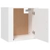 vidaXL Wall-mounted Bedside Cabinet White 50x30x47 cm