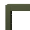 vidaXL Firewood Rack Green 100x40x100 cm Steel