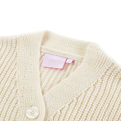 Kids' Cardigan Knitted Snow White 92