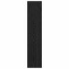 vidaXL Bookshelf Black Oak 80 x 24 x 109 cm Engineered Wood