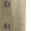 vidaXL Highboard Sonoma Oak 60x35x180 cm Engineered Wood