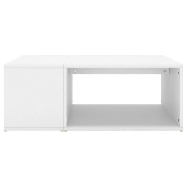 vidaXL Coffee Table White 90x67x33 cm Engineered Wood