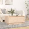 vidaXL Coffee Table 80x50x35 cm Solid Wood Pine