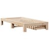 vidaXL Bed Frame without Mattress 90x190 cm Single Solid Wood Pine