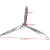 vidaXL Wall-Mounted Propeller Aluminium Silver 70 cm