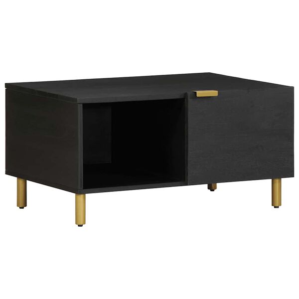 vidaXL Coffee Table Black 80x50x40 cm Engineered Wood