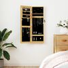 vidaXL Mirror Jewellery Cabinet Wall Mounted 30x8.5x90 cm