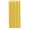 vidaXL Voile Curtains with Grommets 2 pcs Yellow