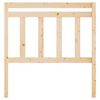 vidaXL Bed Headboard 106x4x100 cm Solid Wood Pine