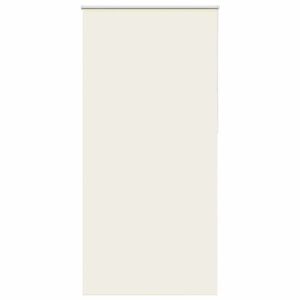 vidaXL Roller Blind Blackout Off White 110x210 cm Fabric Width 105.7 cm Polyester