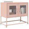 vidaXL TV Cabinet Pink 68x39x60.5 cm Cold-rolled Steel
