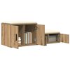 vidaXL Storage Cabinet 2 pcs Artisan Oak 103 x 41 x 40 cm