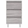 vidaXL Bedside Cabinets 2 pcs Grey Sonoma 40x35x69 cm Engineered Wood