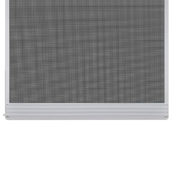 vidaXL White Hinged Insect Screen for Doors 120 x 240 cm