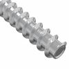 vidaXL Confirmat Screws 2 pcs Silver Metal