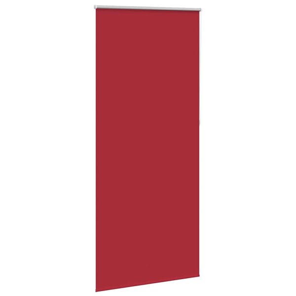vidaXL Roller blind blackout 124.4x230 cm Fabric Width 120 cm red