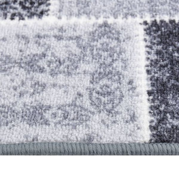 vidaXL Carpet Runner Grey 80x100 cm