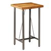 vidaXL Bar Table Solid Reclaimed Teak 60x60x107 cm