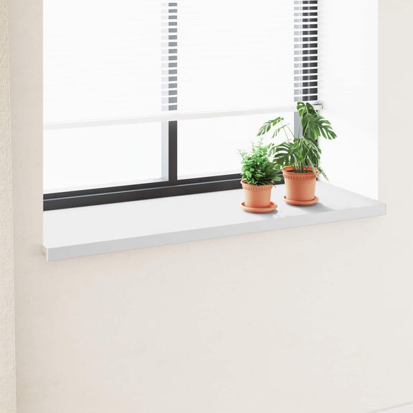 vidaXL Window Sill White 160 x 50 x 4.5 cm PVC