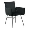 Venture Home Dining Chair Pippi Velvet Black