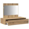 vidaXL Dressing Table Brown 83 x 40 x 70 cm Engineered Wood