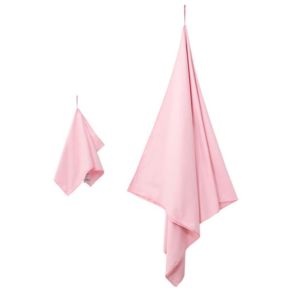 vidaXL Sports Towel Set 2 pcs Pink Fabric