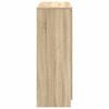 vidaXL Sideboard with Drawers Sonoma Oak 100.5x35x98.5 cm Engineered Wood