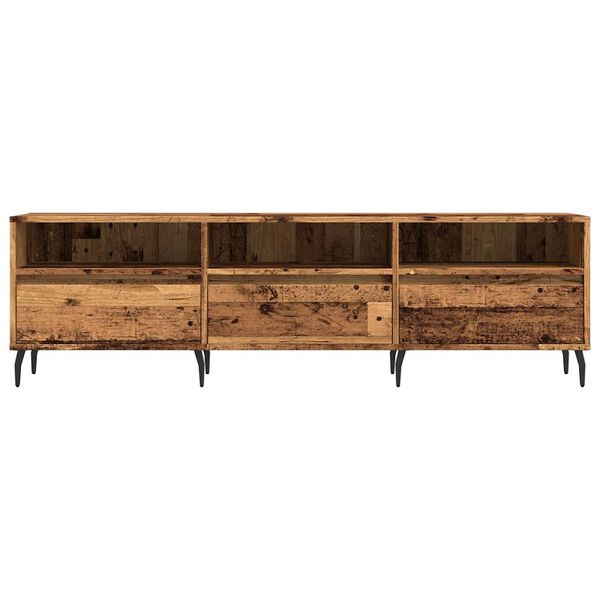 vidaXL TV Cabinet Old Wood 150x30x44.5 cm Engineered Wood