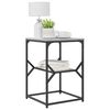 vidaXL Side Table Grey Sonoma 41 x 40 x 60 cm